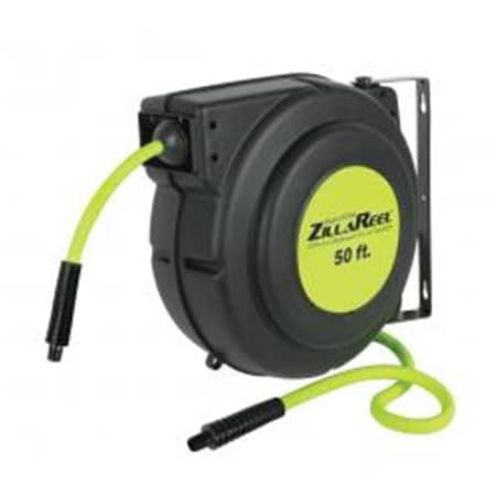 Pinpoint Air Hose Reel Zilla 0.38 in. x 50 ft. Enclosd Pl PI1595684